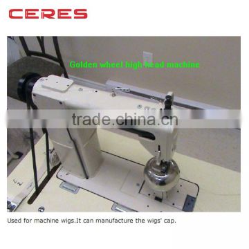 Golden Wheel High head machine Wig sewing machine