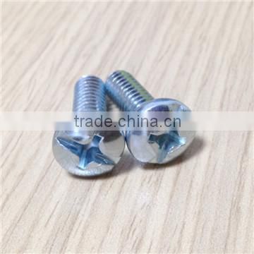 pan head machine screw zinc plated