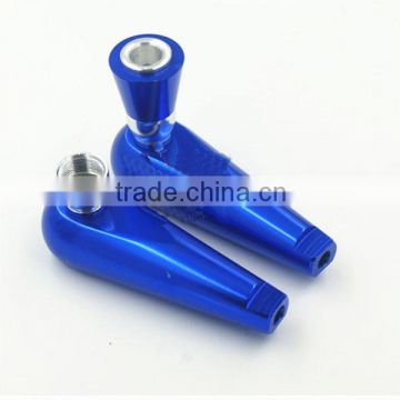 Exquisite color tobacco pipe durable portable metal smoking pipes