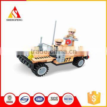 Quality guaranteed jeep soldiers mini bricks toy