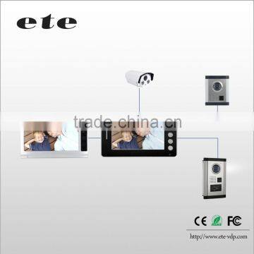 hot sales 9 inch ETE door mounted video door phone video peeping hole camera