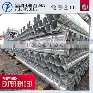 hot-rolled pre-galvanized steel pipe for oil and gas equipment