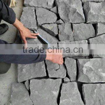 Natural Split Sichuan Black Sandstone Pavers