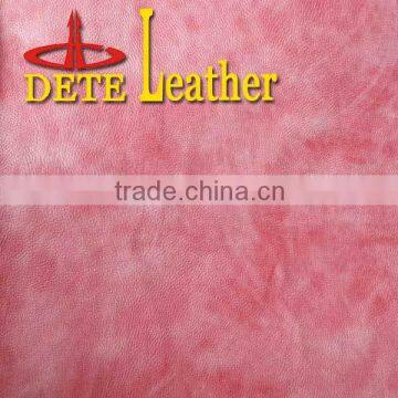 Embossed printed synthetic leather wholesale faux leather fabric