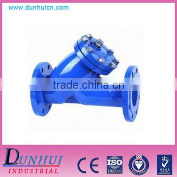 Ductile Iron SS304 Screen Flange end Y-strainer