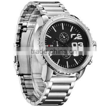 2014 WEIDE Famous Brand Watch Fashion Casual Male Clock Men Full Steel Watch,Japan Miyota Quartz Watches Waterproof Watch WH3310 photo-5