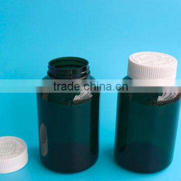 Colored PET 300ml Plastic Medicine Bottle With Plastic Cap,300cc Pharmaceutical Pill Container photo-2