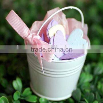 Sell Well White Mini Tin Buckets Pails For Packing