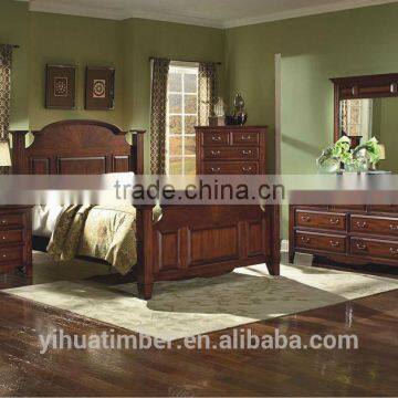 MDF modern wooden bedroom Furniture set, wood bedroom furniture , South Africa bedroom furniture sets