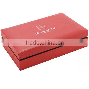 Custom High End Two Layers Hinged Cosmetic Packaging Box