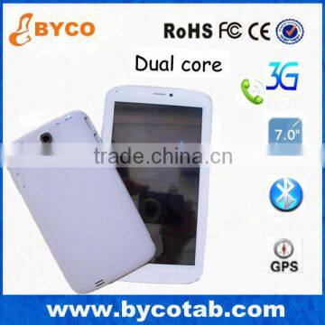 Factory Unlocked 7inch HD dual core gps cheapest tablet pc android wcdma dual sim