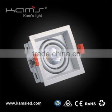 Best selling downlight led adjustable grid light 10W recessed grille light led