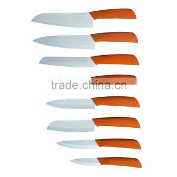 Colorful Handle Ceramic Knife 3" Fruit Knife, 4" Paring Knife, 5" Utility Knife, 6" Chef Knife, 7" Chef Knife Kitchen Knives