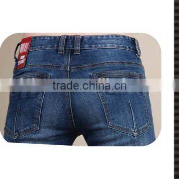 Hot Slim Cutting Straight Jeans Trousers for Men photo-6