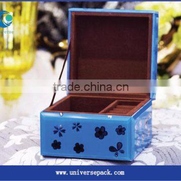 New Blue Cosmetic Box Girl Makeup Boxes For Wholesale