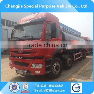 31000L FAW 8X4 fuel/oil/petrol/gasoline/chemical liquid tanker truck