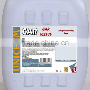 wind screen cleaner with antifreeze, used down to -15 C