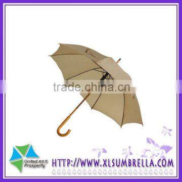 23''Wooden Auto open Gift wooden Rain umbrella