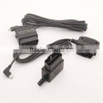 Obd2 Cable Wiring 16P OBD2 Male to Famale OBD Diagnostic Cable