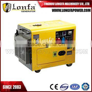 5KVA Silent Diesel Generator Price Three Phase Generator 380 volt Silent Generator for Home Use