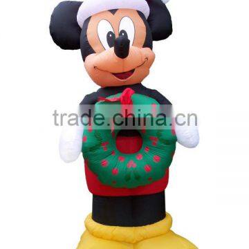 Christmas decoration inflatable Mickey for sale