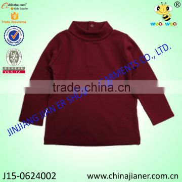 100% Cotton Long Sleeve T-shirt Children Clothes