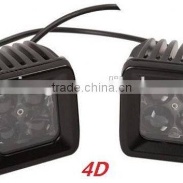 Hot Sell Highpower Performance Vehicle LED Work Light,for ATV SUV TRUCK JEEP Offroad 4x4 Vehicles(SR-LW-16A-4D)Spot or Flood