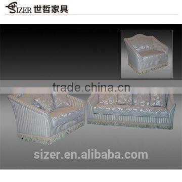 contrast color fabric sofa set and printed fabric for sofa