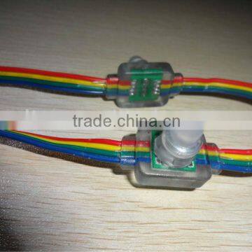 DC12V RGB dump node;100pcs a string;injection type;IP66