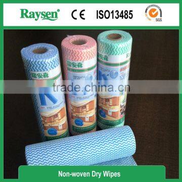 Nonwoven Wipe in Roll for Kitchen and Bathroom Cleaning Works