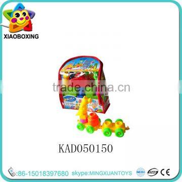 Eco-friendly plastic creative children plastic building blocks