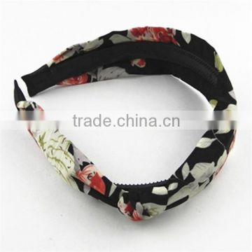 china custom high wedding headband with pearl