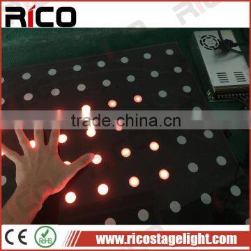 Nightclubs Party dj IP65 8*8 Pixels Interactive Led Portable Dance Floor photo-3