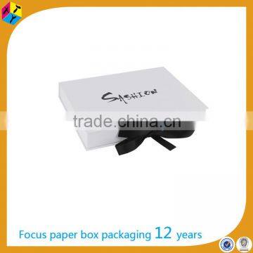 custom print paper virgin hair box packaging