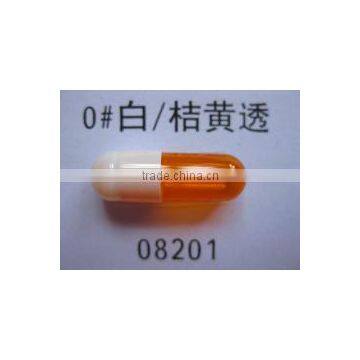 Gelatin Gastric Soluble Capsules Size 0# 1# Edible Empty Hard Gelatin Capsules
