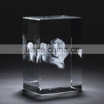 Optic Crystal Glass Baby Laser Engraved Lovely (R-1425) photo-4