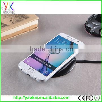 2016 Hot Selling QI Wireless Charger For Samsung s6 Phones