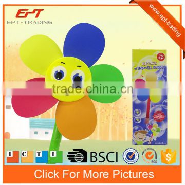 Sunflower design electric windmill bubble for sale