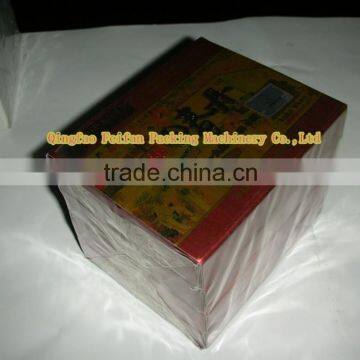 Automatic Perfume Box Cellophane Packing Machine photo-4