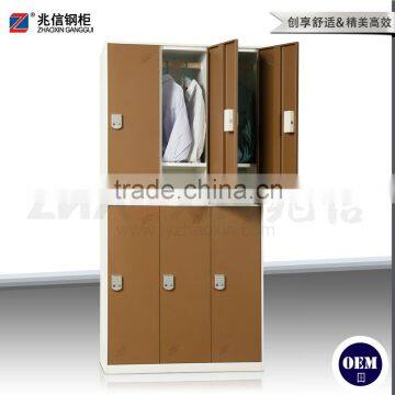 Compartment 6-door Steel Locker Digital Lock Wardrobe Locker Furniture photo-6