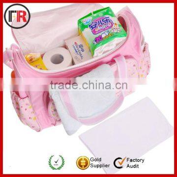 Professional baby diaper bags mother polyester mummy backpack