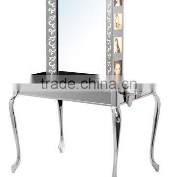 modern style hairdressing mirror station