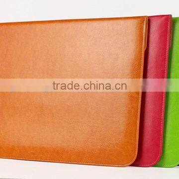 Fashion Design Leather Sleeve for Macbook Air/Pro