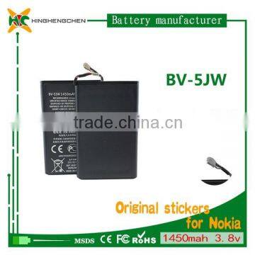 li-ion 3.8v battery BV-5JW battery For Nokia Lumia 800C general mobile phone battery