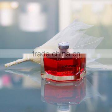SC60ml Yellow Pink Flora 60ml Leaves Scented Diffuser Aroma Home Fragrance photo-2