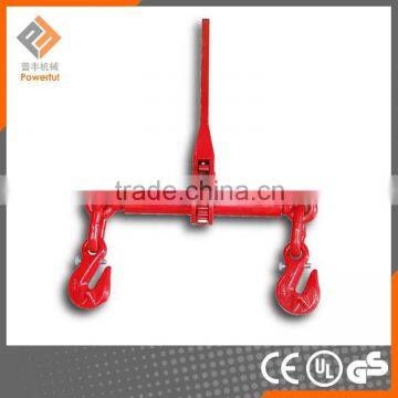 Red Painted EN 12195-3 Ratchet Load Binder with Chain