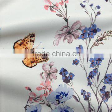 butterfly printed pattern fabric for women suits