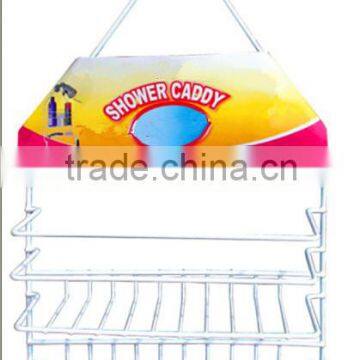 cheap price high quality bathroom iron rack with Soaking Plastic