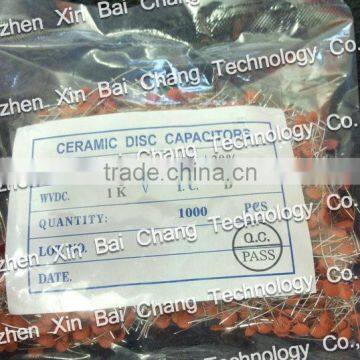 Hot Sale 102PF 1KV Ceramic Capactiors