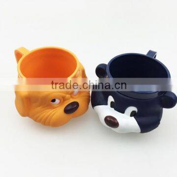 Wholesale children plastic cartoon cup 200ml